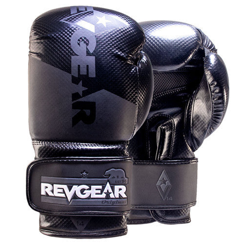 Revgear Pinnacle Boxing Gloves - Black – Barefoot Bandits Fight Equipment