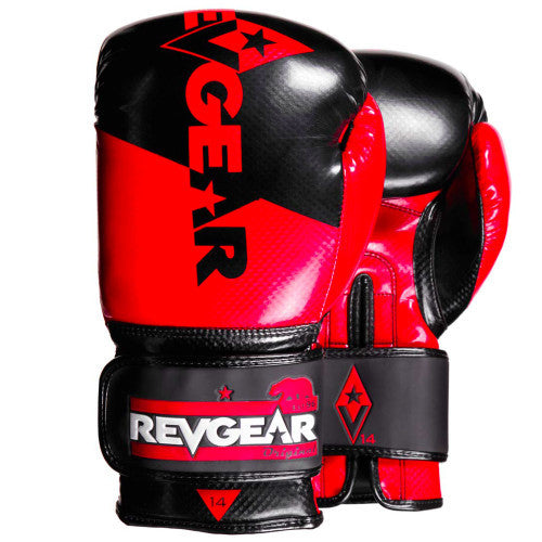 Revgear Pinnacle Boxing Gloves - Red/Black