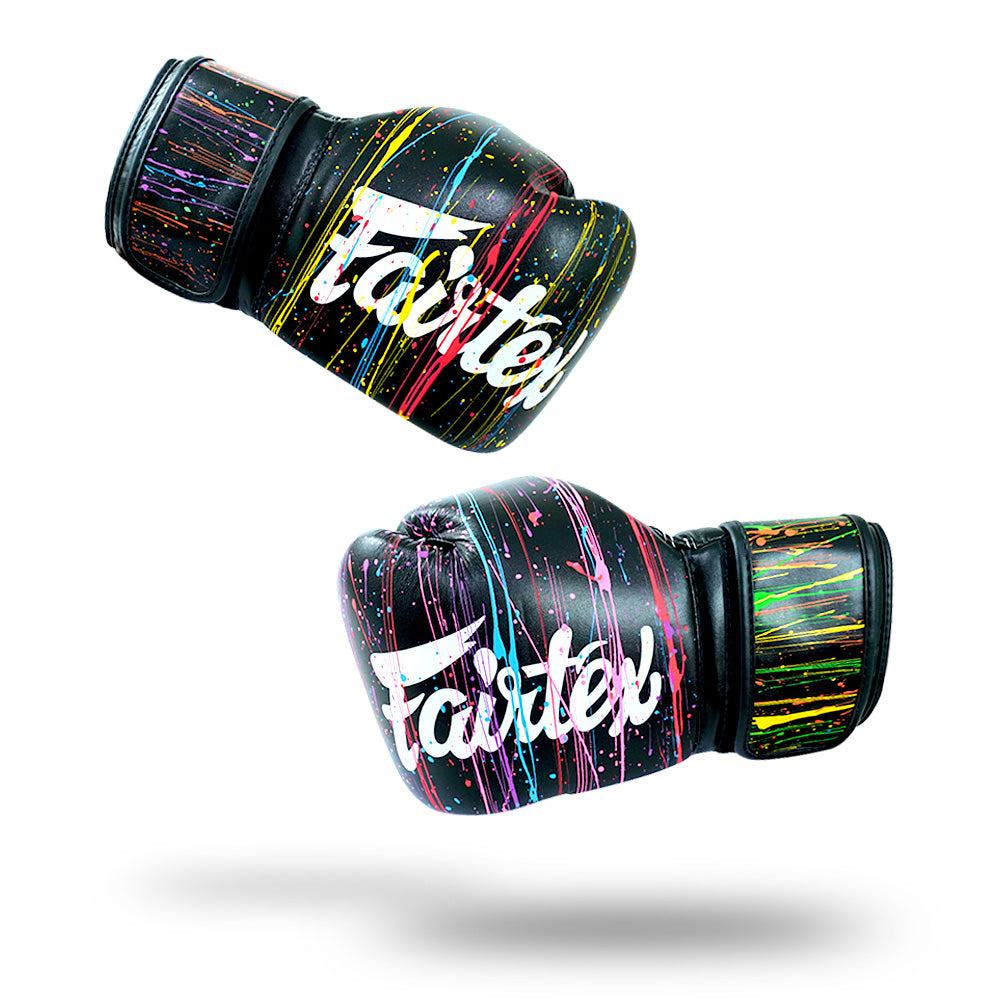 Fairtex Painter Boxing Gloves - Black