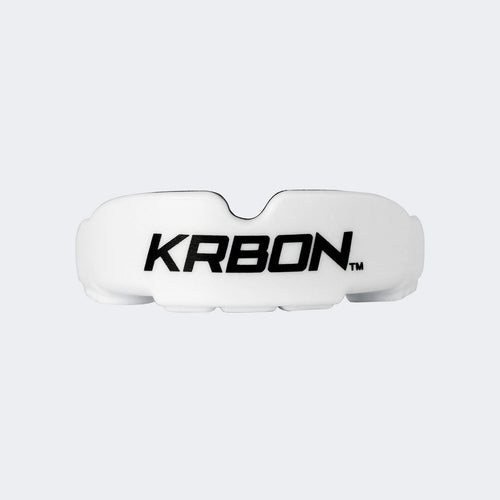 Adult KRBON Elite Series Mouthguard with Case (White)