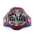 Fairtex Extra Padding Lightweight Belly Pad - Blue Belt w Red Pad