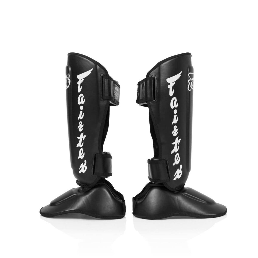 Fairtex Detachable In-step Shin Pads SP7 - Black