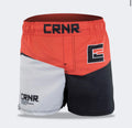 Combat Corner - Cross Trainer Shorts (Red/Grey/Black)
