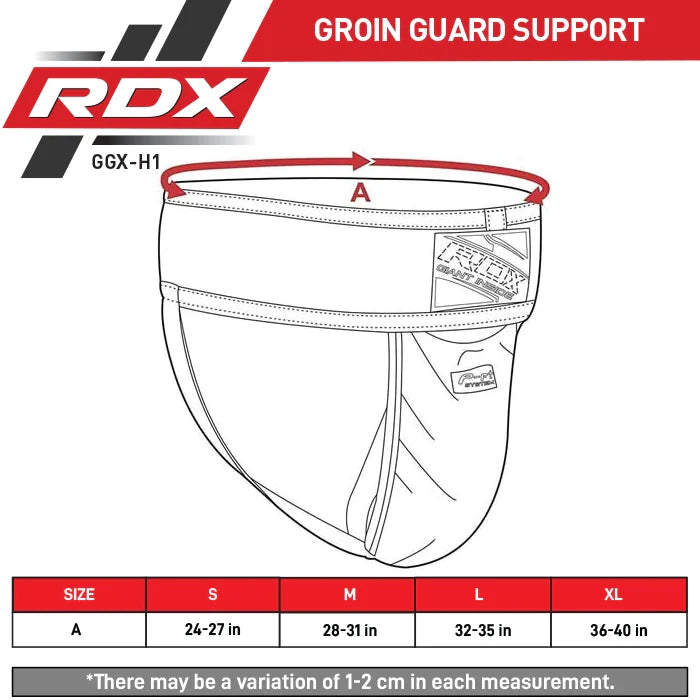 RDX H1 Groin Protector with Gel Cup