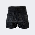 Combat Corner Crush Muay Thai Shorts (Black)