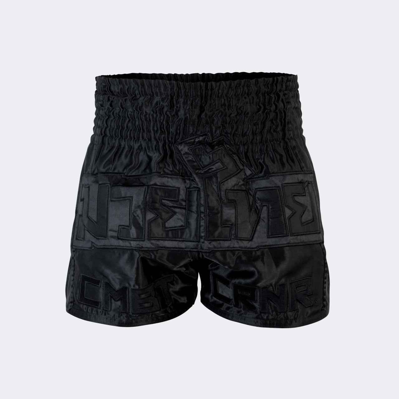 Combat Corner Crush Muay Thai Shorts (Black)