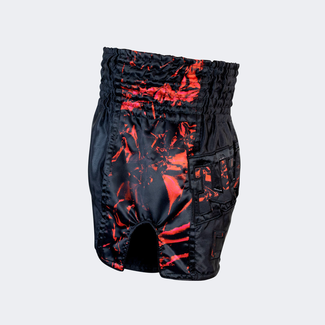 Combat Corner Crush Muay Thai Shorts (Red/Black)
