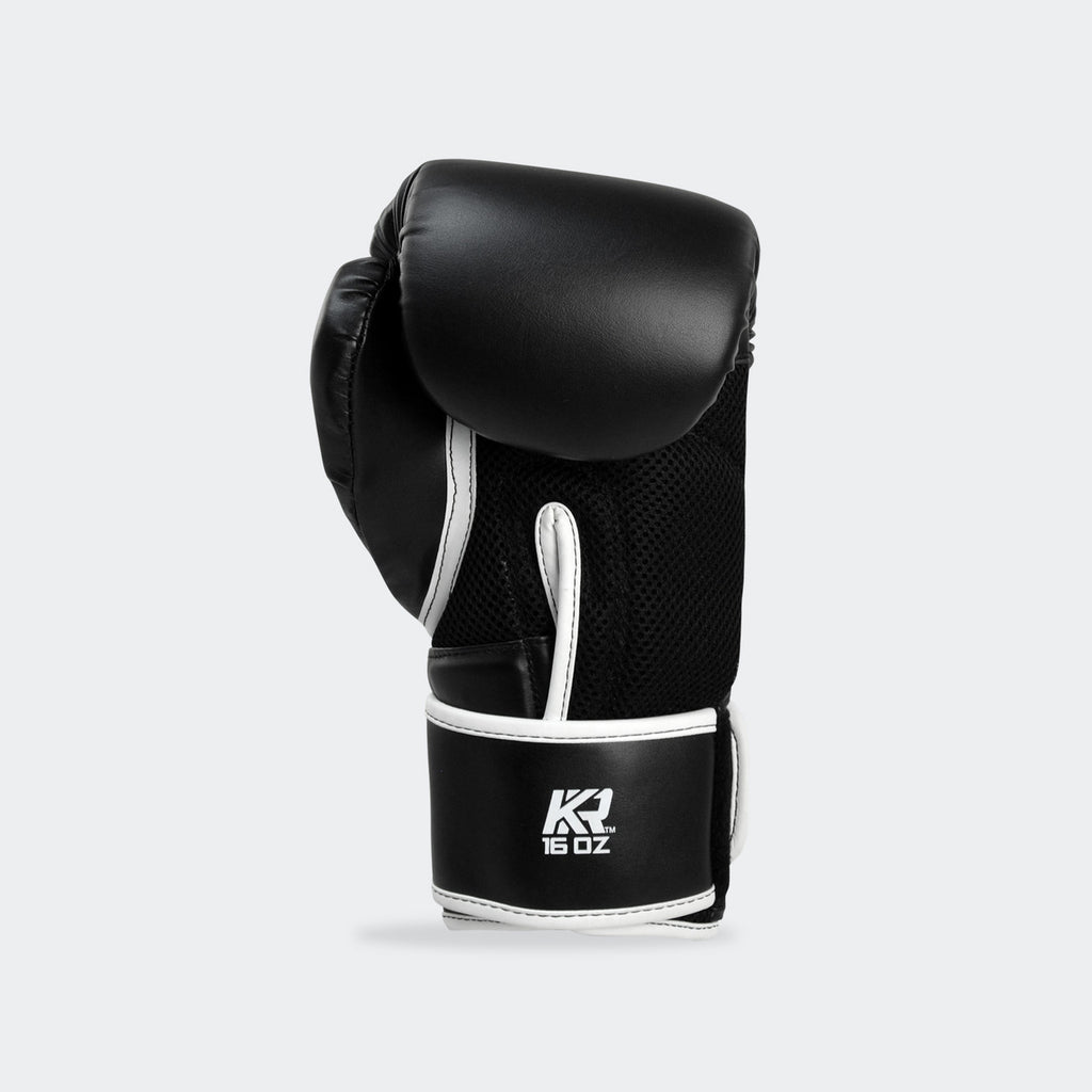 KRBON Boxing Gloves - Black/White