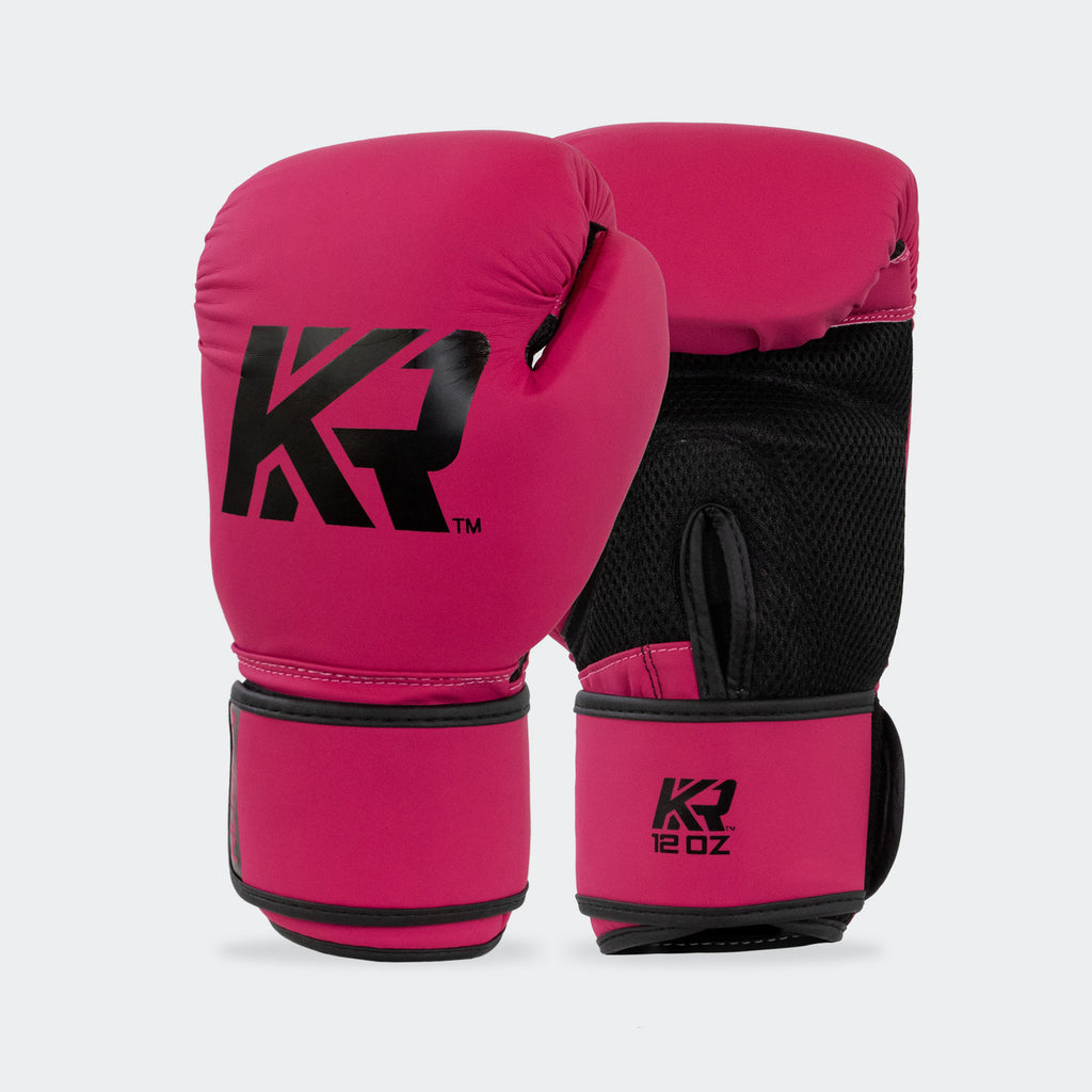 KRBON Boxing Gloves - Matte Pink
