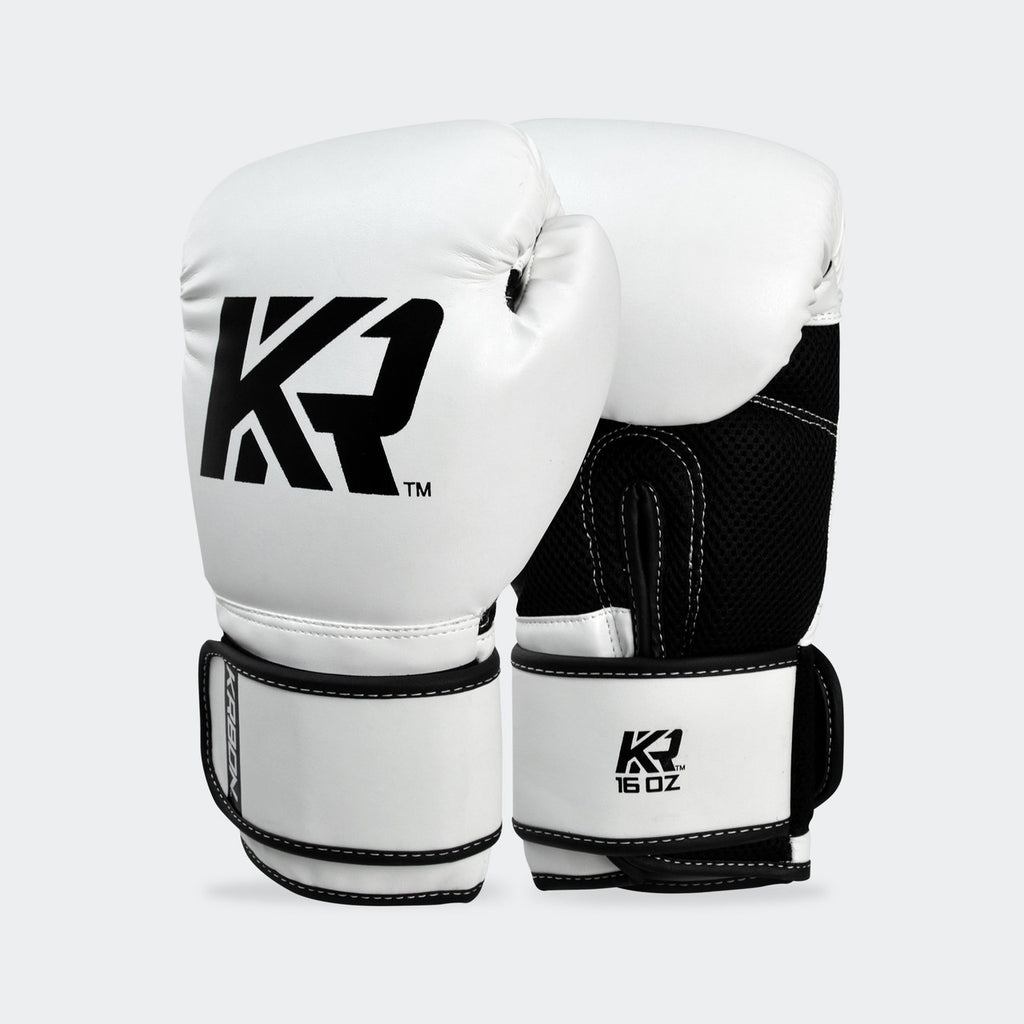 KRBON Boxing Gloves - White