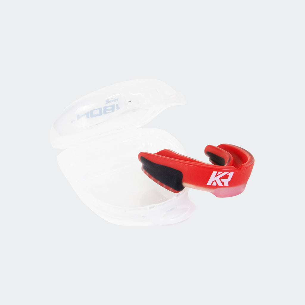 KRBON Pro Series Mouthguard with Case - RED