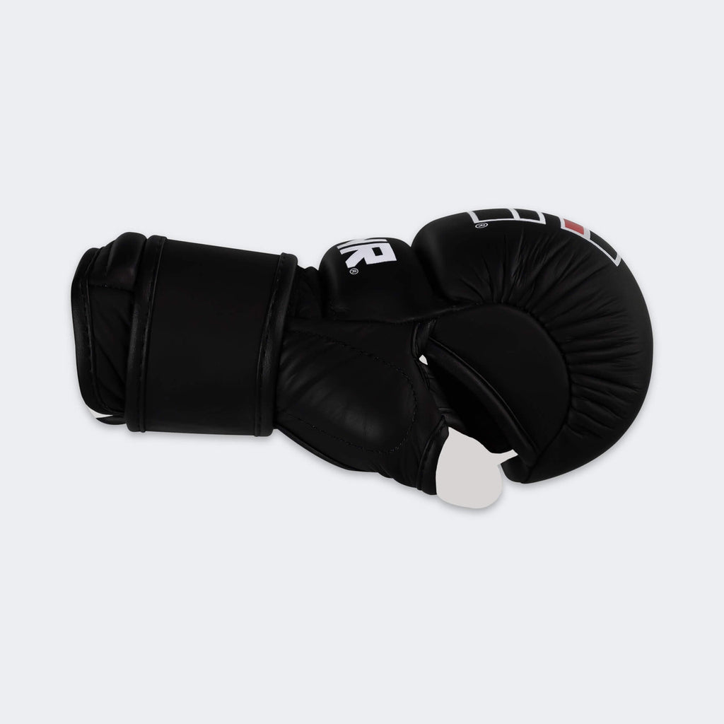 Combat Corner MMA Prime Sparring Leather Gloves - Black