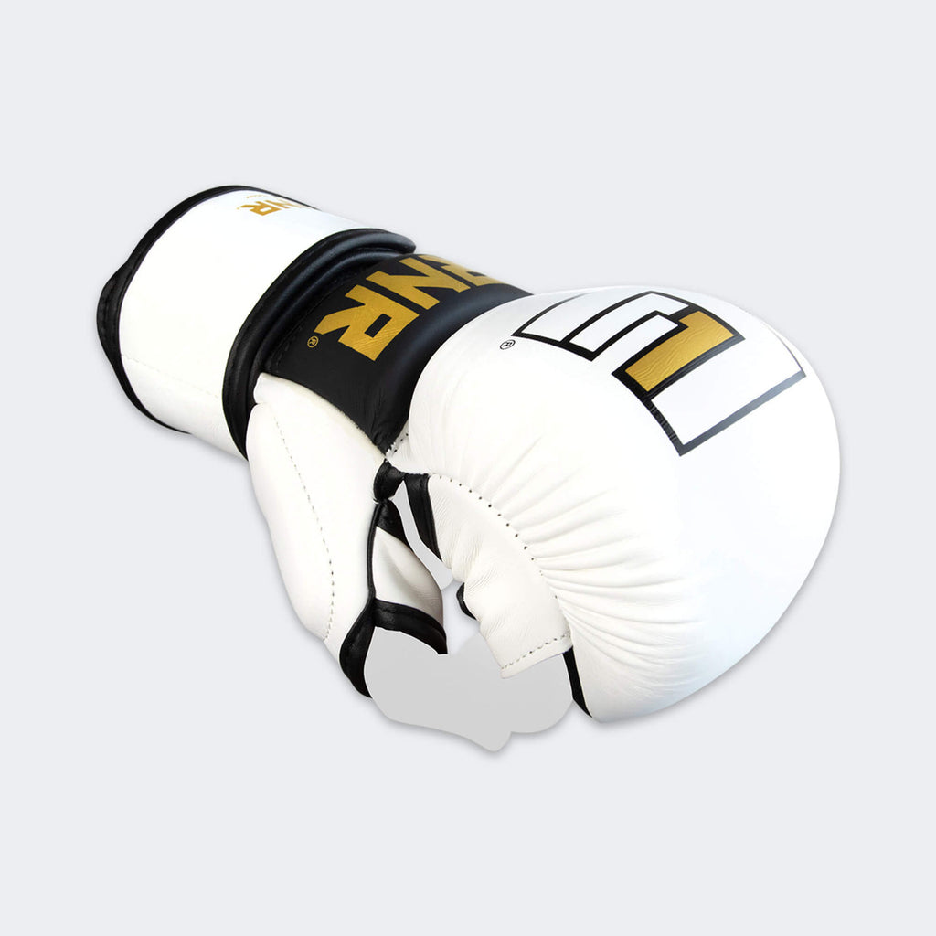Combat Corner MMA Sparring Gloves - White