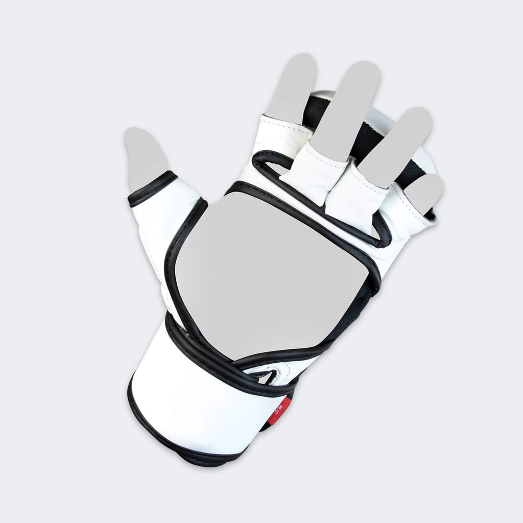 Combat Corner MMA Sparring Gloves - White