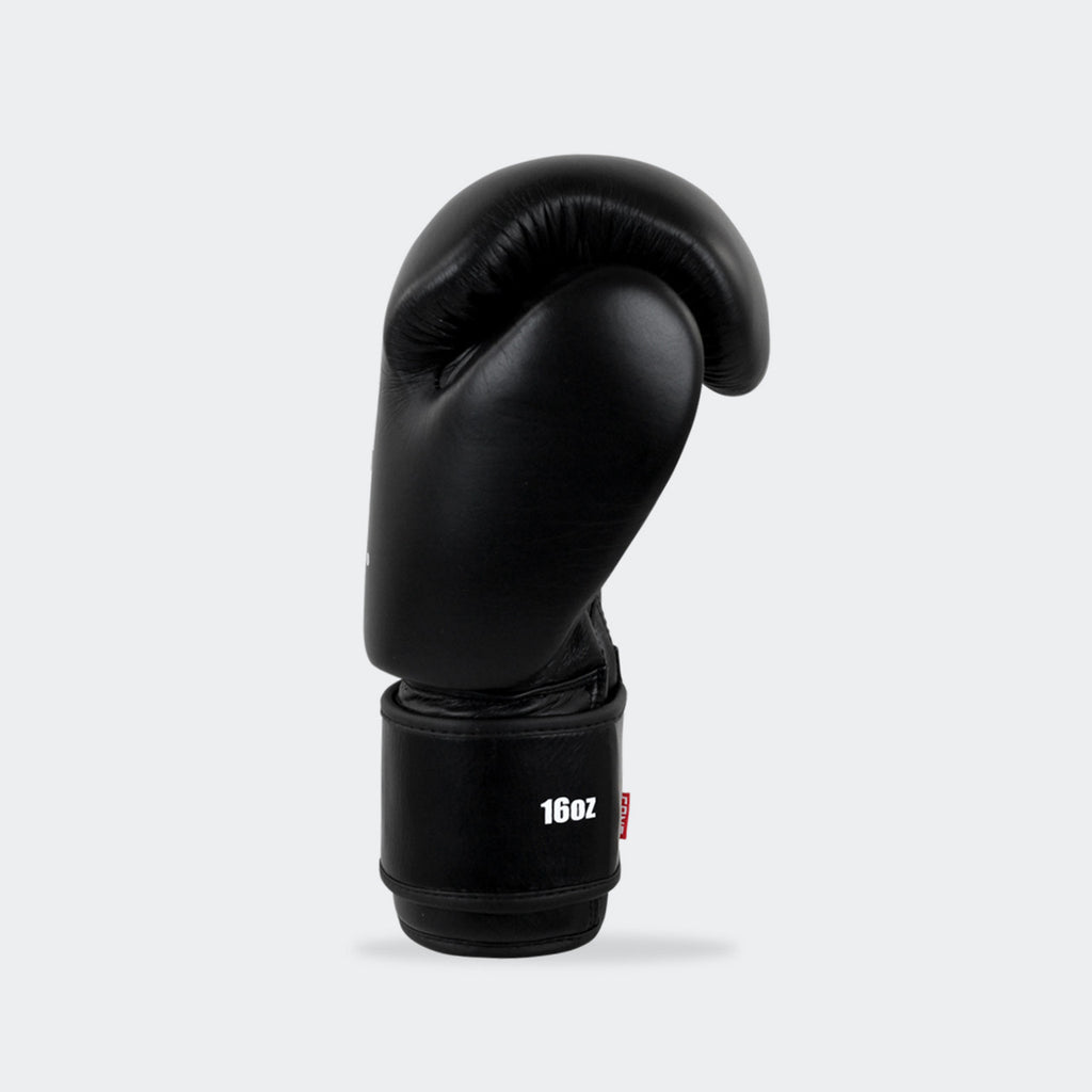 Combat Corner Proper Thai Boxing Gloves - Black