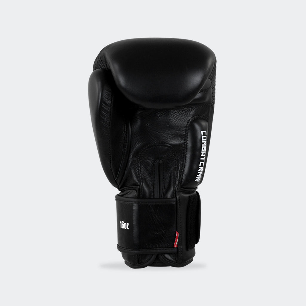 Combat Corner Proper Thai Boxing Gloves - Black