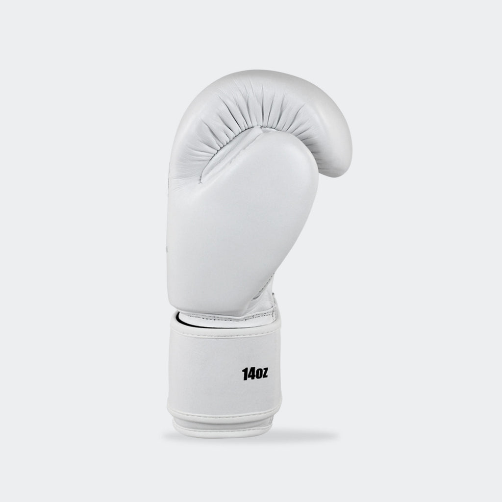Combat Corner Proper Thai Boxing Gloves - White