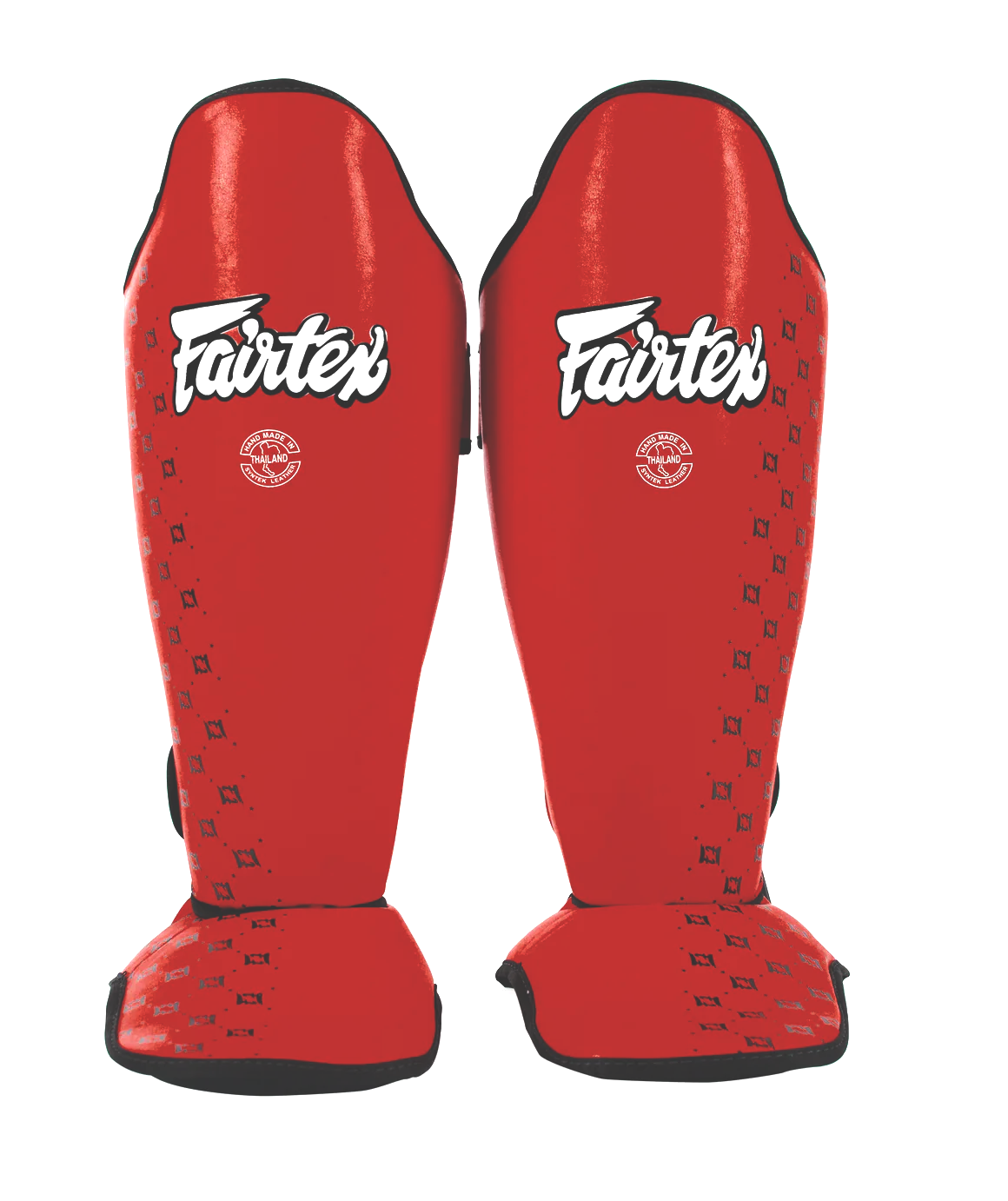 Fairtex SP5 Competition Muay Thai Shin Pads - Red