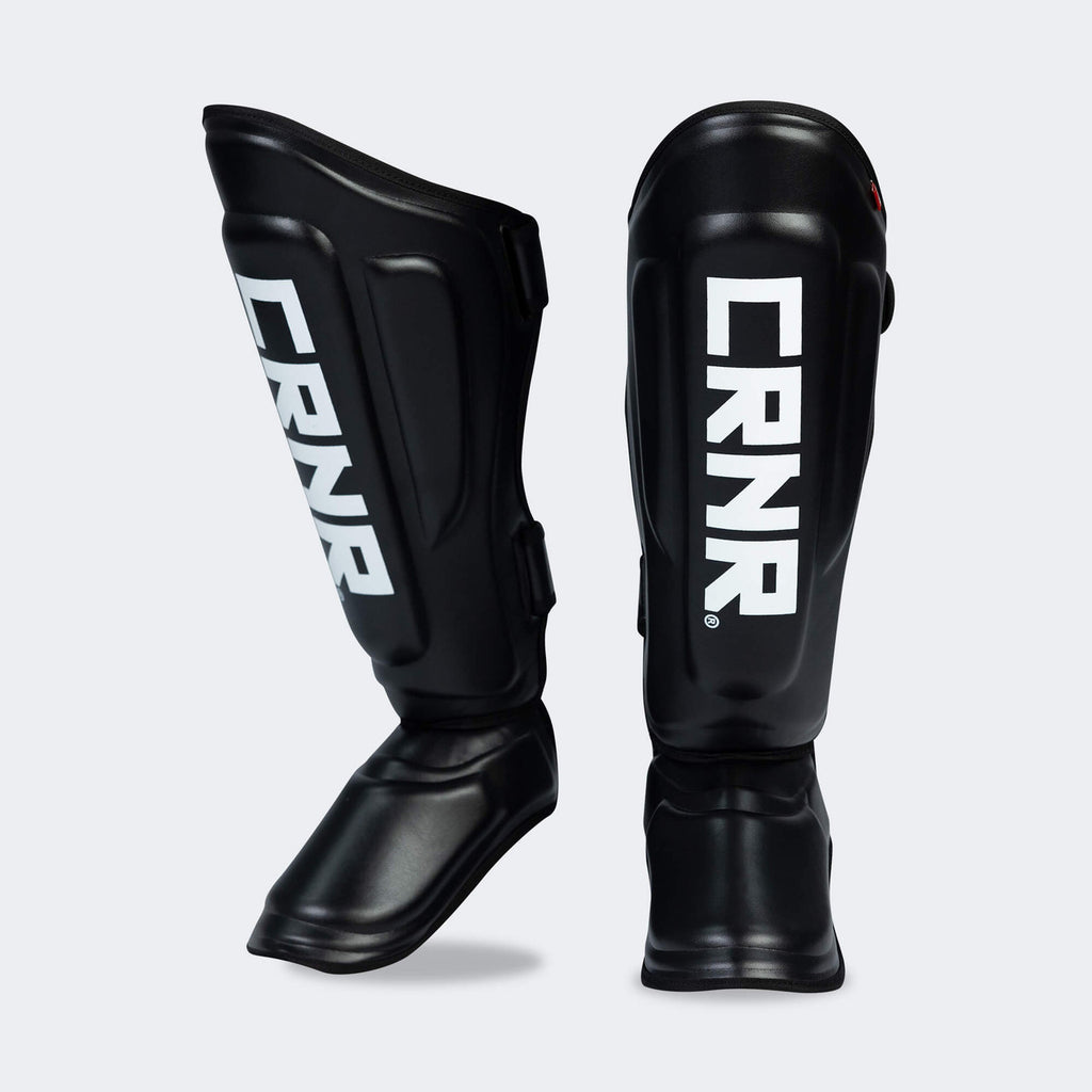 Combat Corner Supreme Shin Guards - Black