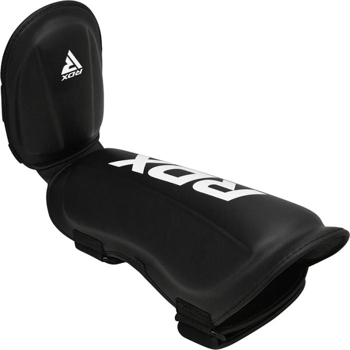 RDX T1 Leather Shin Pad - Black