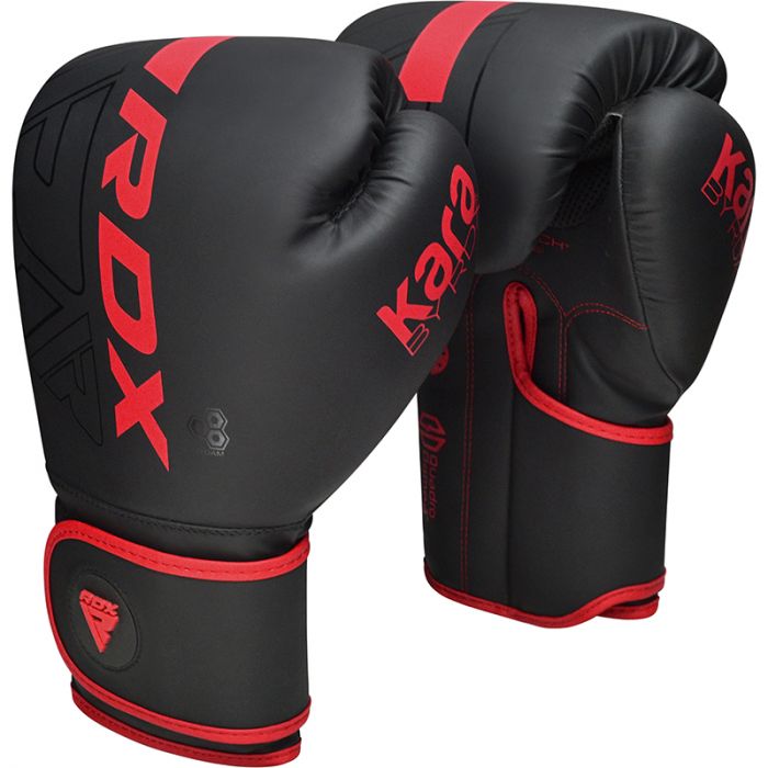 RDX F6 Kara Boxing Training Gloves Black/Red