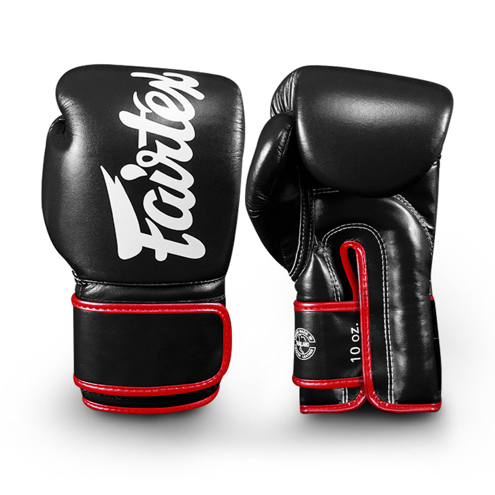 Fairtex Microfiber Boxing Gloves BGV14 Model - Black