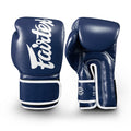 Fairtex Microfiber Boxing Gloves BGV14 Model - Blue/White
