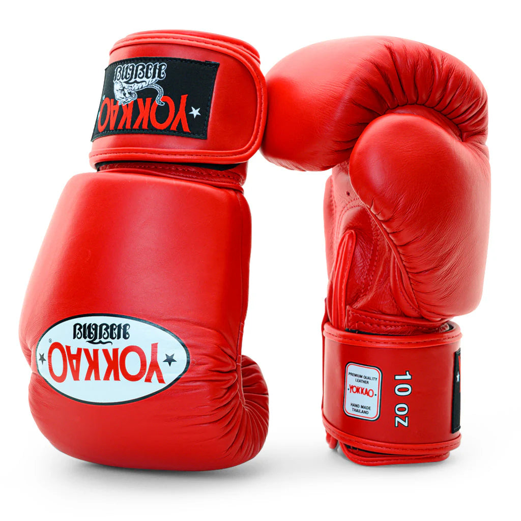 Yokkao Matrix Muay Thai Boxing Gloves - Red