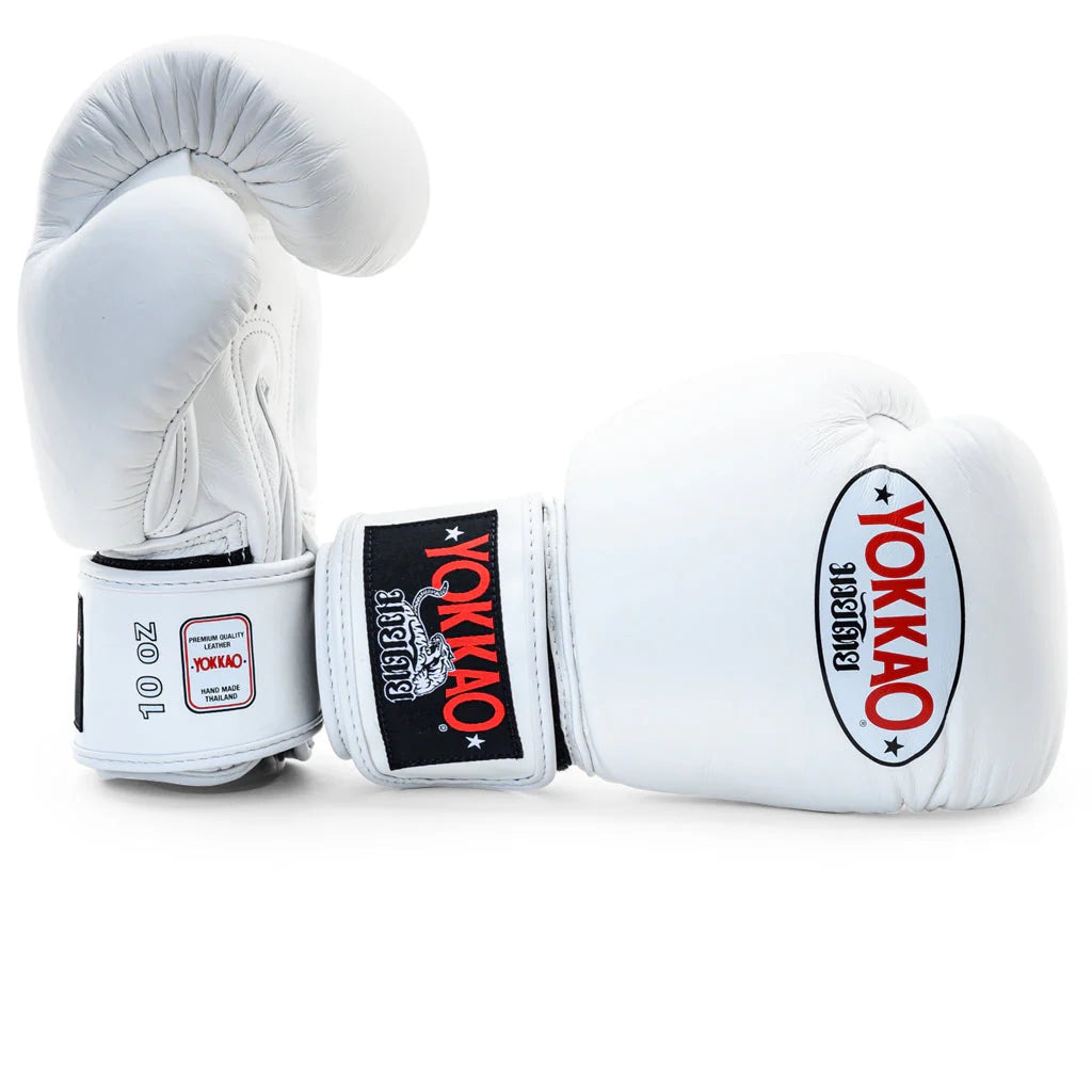 Yokkao Matrix Muay Thai Boxing Gloves - White