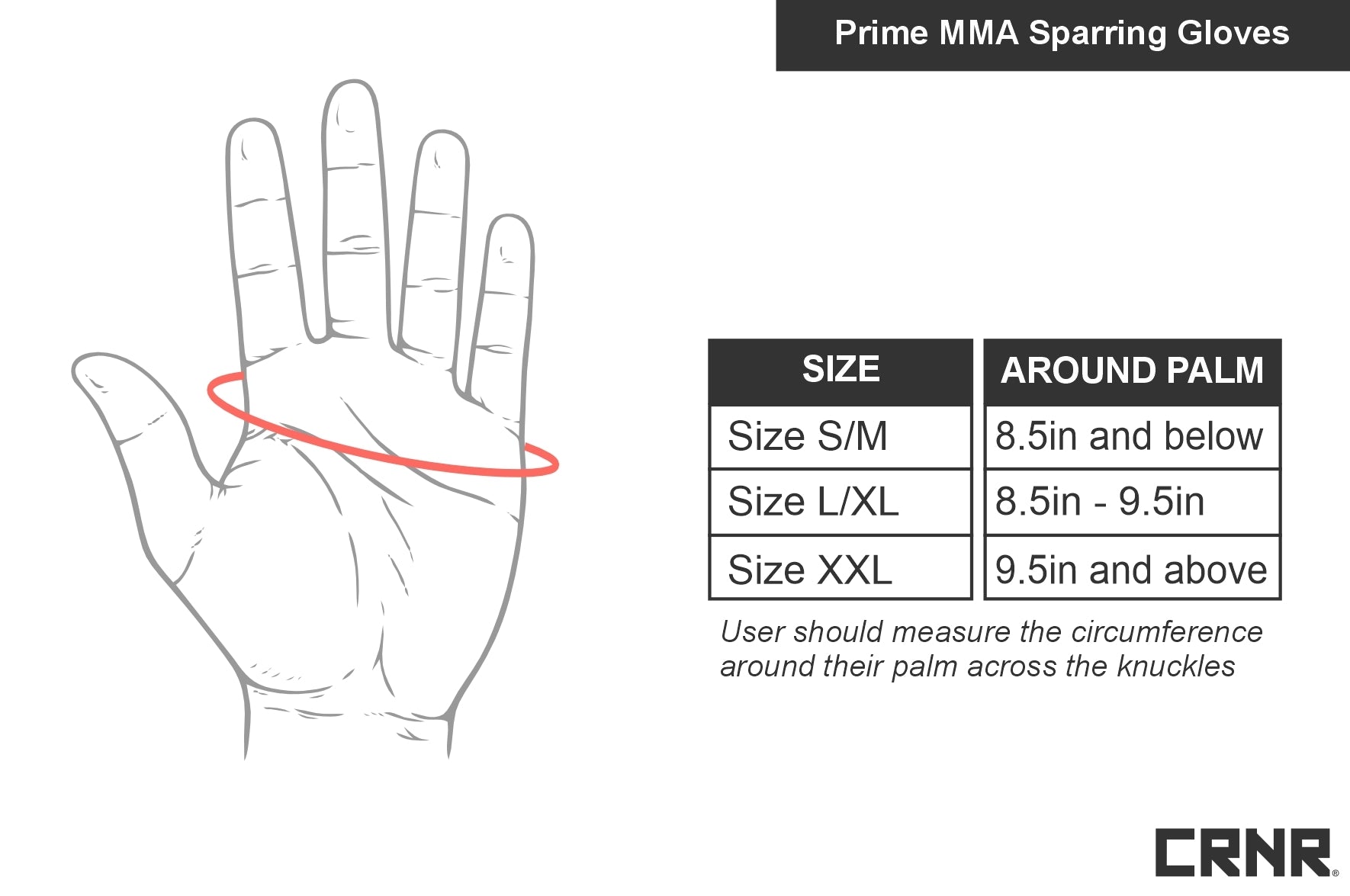 Combat Corner MMA Prime Sparring Leather Gloves - White