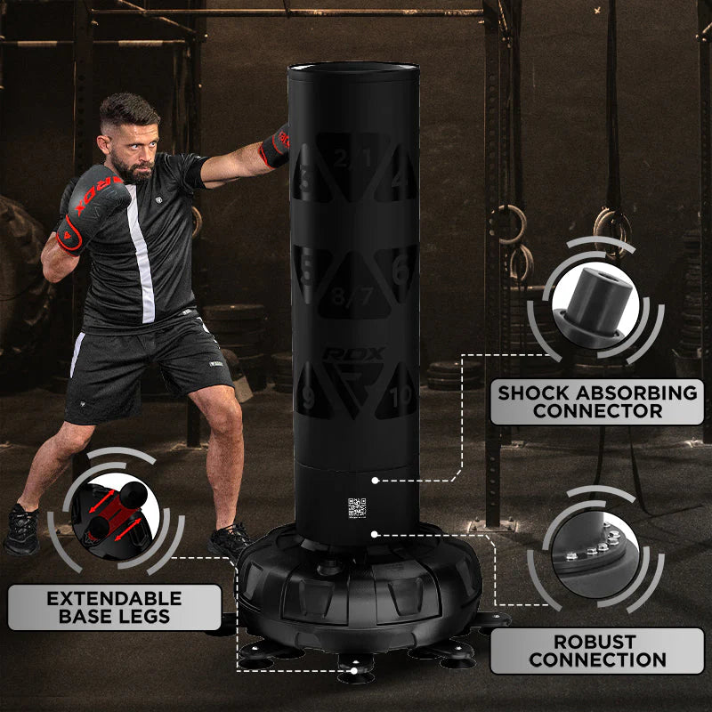 RDX Free-Standing Target Bag 6Ft with free random bag mitts (Assembled - Pick Up Only)