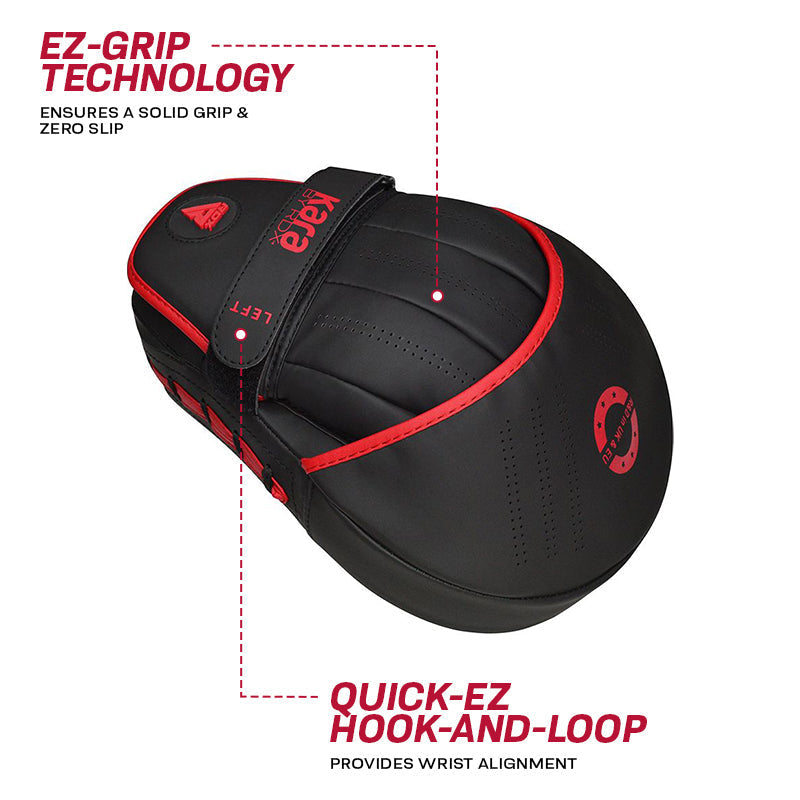 RDX F6 KARA Focus Pads - Black & Red