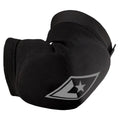 Revgear Signature Slip-On Muay Thai Elbow Pads - Black w Grey Logo