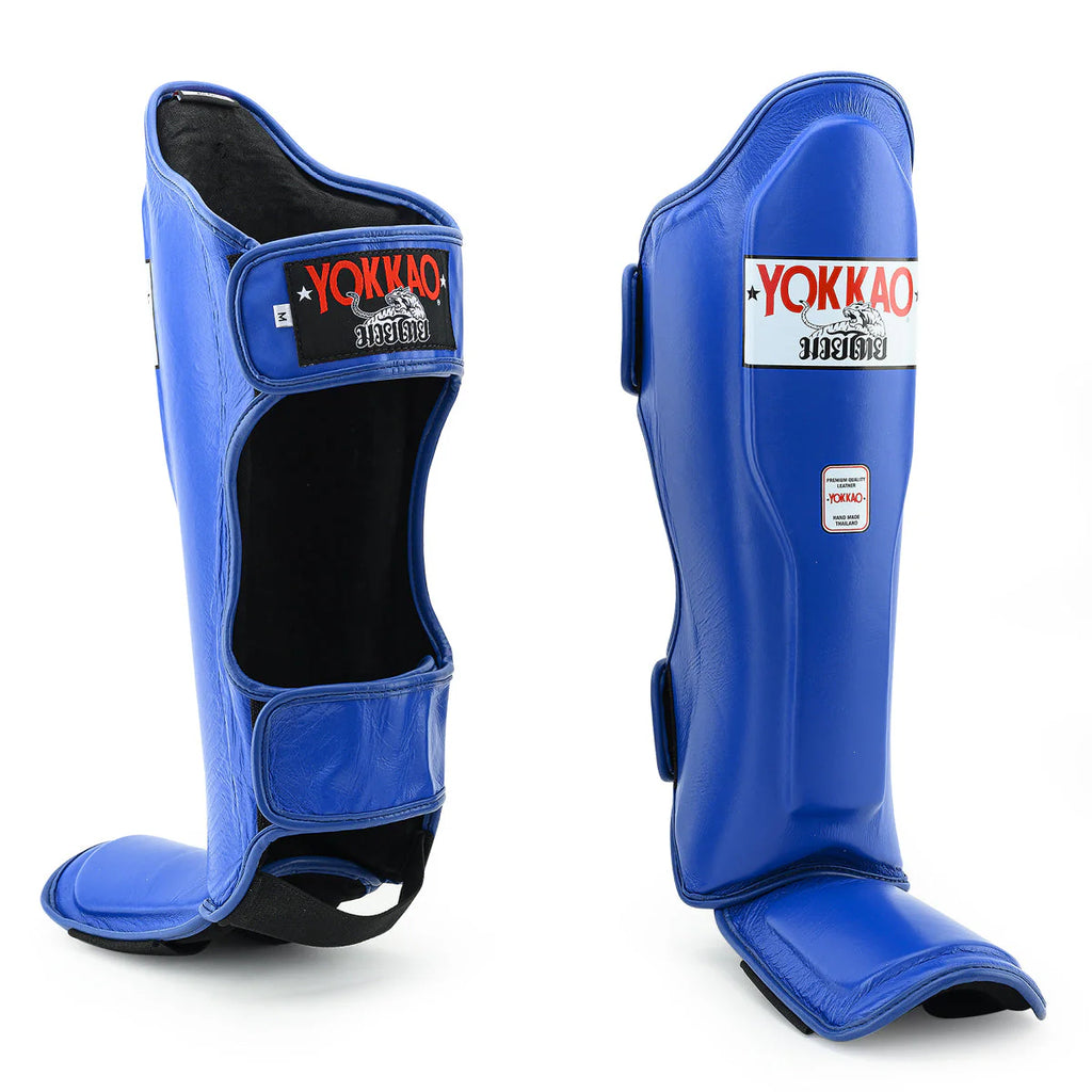Yokkao Matrix Shin Guards - Blue