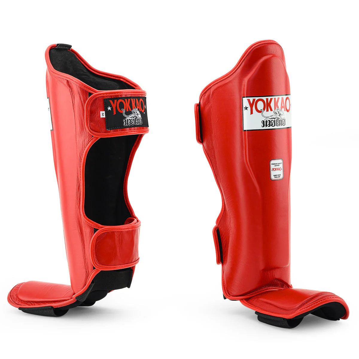 Yokkao Matrix Shin Guards - Red