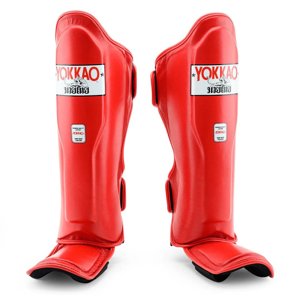 Yokkao Matrix Shin Guards - Red