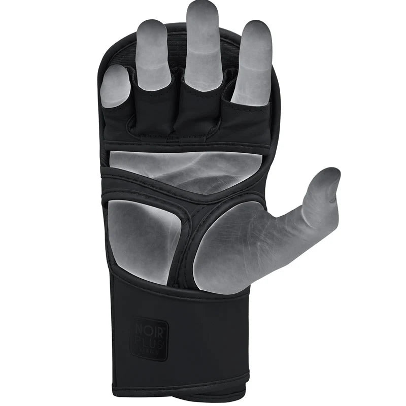 RDX T15 Noir Hybrid Mma Grappling Gloves